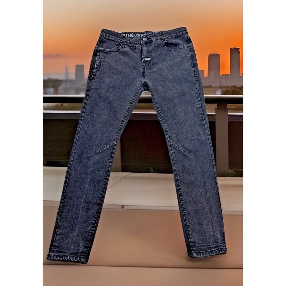 Vtg Girbaud six Pocket Jean Men Sz 36x32 Black Y2K 90's Utility Skater Grunge